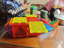布鲁奇钻面彩窗磁力片儿童玩具男孩3-6岁磁力积木益智玩具1-3岁生日礼物 实拍图