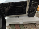 格兰仕（Galanz）微波炉烤箱一体机 平板式不锈钢内胆23升大容量家用光波炉机械旋钮操作简单G80F23SP-M8(S0) 实拍图