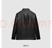 HLA海澜之家夹克男轻商务时尚PU纯色立领外套男秋新年 实拍图