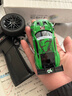 宏星模型（HONGXING MODEL）专业rc遥控车迷你漂移车911四驱汽车室内赛车GTR合金车暑假期礼物 911绿恐龙特别涂装色(全比例+金属车身+陀螺仪） 1个电池【续航25-30分钟】 实拍图