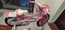 永久（FOREVER）儿童自行车6-10岁男女款宝宝辅助脚踏车 公主粉16寸适合105-135cm 实拍图