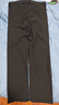 杉杉（FIRS）高弹力牛奶丝男裤秋冬加绒加厚男士商务休闲裤西裤 黑色加绒款 34 实拍图