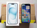 Apple/苹果【需现场签收激活】 iPhone 15 (A3092) 128GB 蓝色 支持移动联通电信5G 双卡双待 实拍图