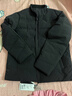 劲霸男装（K-Boxing）男士冬季立领轻薄短款夹克羽绒服|NRHG4002 黑色 185/2XL  实拍图