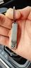 司顿折叠式不锈钢指甲刀超薄轻便携指甲剪带钥匙扣高档指甲钳单个原装 S号 实拍图