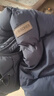 黑冰户外女短款活帽700+蓬加厚防风防泼耐磨保暖羽绒服F8955KH 黑色 S 实拍图