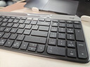 罗技（Logitech）时尚系列 K580 键盘 蓝牙键盘 办公键盘 无线键盘 便携超薄键盘 笔记本键盘 平板键盘 星空灰 实拍图