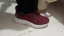足力健【年货送爸妈】老人鞋中老年轻便休闲散步鞋2431380J 女 酒红 38 实拍图