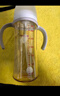 贝亲（Pigeon）自然成长翻盖直饮吸管 大童奶瓶330ml 经典款 18月+  AA278 实拍图