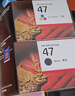 惠普（HP）47原装大印量黑色墨盒 适用hp 4825/4826打印机 实拍图