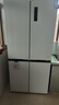 美菱（MeiLing）无忧嵌510L十字门冰箱超薄零嵌入四开门双系统底部散热一级能效主动除菌BCD-510WSP9CZX国家补贴 实拍图