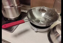 双立人（ZWILLING）中式炒锅不锈钢炒菜锅无涂层烹饪锅具电磁炉燃气灶通用NovaPlus 不锈钢炒锅 32cm 实拍图