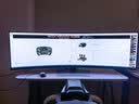 三星（SAMSUNG）49英寸 G93SD QD-OLED 双2K 240Hz 1800R曲面 防眩光 节能 玄龙骑士 电竞显示器 LS49DG932SBXXF 实拍图