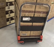 德力西（DELIXI）小推车拉货家用搬运车轻便平板车静音可折叠便携式购物车手拉车 实拍图