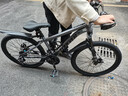 永久山地自行车21变速24英寸男女式成人青少年学生儿童城市单车 灰 实拍图