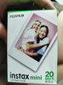 富士（FUJIFILM） instax 3英寸立拍立得相机mini迷你相纸 一次成像胶片胶卷 3寸双包+相册+收纳盒+冰箱贴*2【含20张白边】 官方标配 实拍图