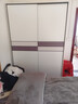 白浅【免费安装】衣柜卧室储物柜子移门衣橱简易推拉门大衣柜 【两门】1.4米主柜 实拍图
