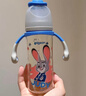 贝亲（Pigeon）迪士尼宽口径PPSU双把手彩绘奶瓶240mL M号 3月+ 萌警朱迪 AA272 实拍图