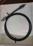 秋叶原（CHOSEAL） RCA莲花头数字同轴线音频线 镀银石墨烯层 公对公 SPDIF5.1音响箱电视功放连接线 1米 QS3546T1 实拍图