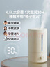 京东京造加湿器空气净化器一体 卧室家用办公室桌面 4.5L大容量 小型立式低噪 迷你雾化器 银离子材料 实拍图
