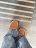 Walker Shop奥卡索休闲鞋女增高厚底运动健步鞋女四季跑步鞋女V151021棕色36 实拍图