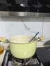 苏泊尔（SUPOR）汤锅不粘锅炖锅陶瓷家用奶锅加厚煲汤煎炒蒸锅煮粥电磁炉燃气通用 【健康陶瓷覆层】汤锅+蒸格 20cm 实拍图