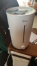 美的（Midea）加湿器卧室家用办公室桌面适用轻音低噪快速加湿上加水迷你空调加湿银离子4L大容量 【4.5L大水箱】3vwl 410mL/h 实拍图
