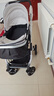 ANGI BABY婴儿推车可坐可躺婴儿车轻便折叠新生儿减震高景观双向儿童手推车 顶配月光银【一键收车+PU橡胶轮] 实拍图