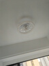 雷士（NVC）LED照明风扇灯吸顶吊扇灯北欧卧室白色奶油风低层适用42瓦 实拍图