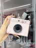富士（FUJIFILM）instax mini Evo/wide EVO 立拍立得相机 mini EVO 粉色 套餐十五（标配+相机包+32G内存卡+40张相纸） 实拍图