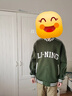 李宁外套男女夏季复古卫衣运动无帽棒球领开衫AWDUF67 实拍图