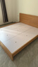 全友家居 北欧原木风板式床1.8米x2米主卧室简约现代家用木板双人大床 实拍图