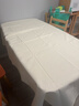 京东京造大白桌布餐桌布防水防油免洗布艺桌布垫加厚台布茶几垫 137x180cm 实拍图