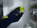 戴适UltraThin Crew 竹纤维内里莫代尔高帮防水户外运动袜防臭透气 藏青色 L【建议鞋码43-46】 实拍图