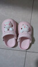 牧童儿童拖鞋夏男宝宝洞洞鞋软底女童卡通洗澡婴幼儿家居鞋萌兔粉160 实拍图