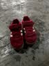 adidas小童「果冻T头鞋」BARREDA DECODE C运动鞋阿迪达斯轻运动   浅猩红/暖香草色   29 实拍图