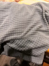 黑冰男款抗菌轻量舒适保暖1/2拉链抓绒衣男士抓绒内胆 FAF1101 灰黑色 M 实拍图