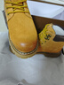 骆驼（CAMEL）【王俊凯同款】马丁靴男新款百搭男士大黄靴户外徒步工装登山靴子 GE122W7757T 金黄色 (男款) 42 实拍图