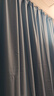 京东京造黑贝妮蓝色窗帘 99%全遮光成品窗帘布卧室客厅挂钩式 宽3*高2.7米 实拍图