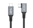 毕亚兹 VR头盔眼镜Link串流线USB3.0相机联机Oculus Quest2/1连接线USB转Type-c弯头高速传输充电线 5米 实拍图