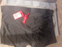 猫人男士内裤男冰丝无痕凉感10A虫草抑菌透气裤衩大码男生平角短裤头 黑色+铂灰+灰蓝 10A抑菌冰丝 3条 XL （建议120斤-140斤） 实拍图