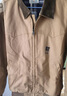 马登工装美式复古圣达菲夹克男灯芯绒拼接重磅帆布上衣男士休闲外套春 卡其色 【巴恩风外套/猎装夹克/硬汉穿搭/衣服男装】 3XL 实拍图