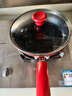 特福（Tefal）平底锅家用牛排不粘煎锅少油烟有钛煎饼锅电磁炉燃气灶通用24cm 实拍图