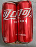可口可乐（Coca-Cola）碳酸汽水摩登罐饮料330ml*6罐 实拍图