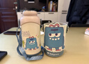 babycare儿童保温杯水壶吸管杯大宝宝学饮316不锈钢三合一上学600ml 实拍图