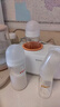 贝亲（Pigeon）玻璃奶瓶宽口径防胀气240ml L号奶嘴 6月+ AA188  实拍图