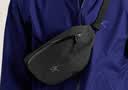 ARC'TERYX始祖鸟 GRANVILLE CROSSBODY BAG 便携 男女同款 腰包 BLACK/黑色 均码 实拍图