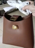 viney牛皮包包女包品牌水桶包轻奢单肩斜挎包生日情人节礼物送女友老婆 实拍图