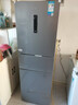 美的（Midea）238升三门冰箱灰色小型风冷家用变频一级能效宿舍租房以旧换新小冰箱MR-249WTPE【国家补贴】 实拍图