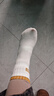 雅鹿袜子女秋冬款中筒袜透气吸汗袜运动防臭束脚长袜抗菌袜全色5双 实拍图